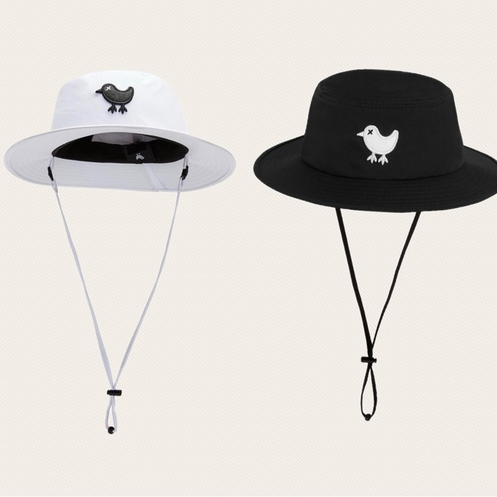 Bad Birdie  Bundle Bucket Hat s/m black and white